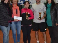 Resultados final y tercer puesto torneo de Padel mixto del SEC Tandil 2016.