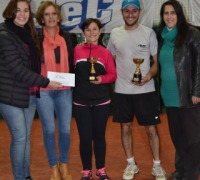 Resultados final y tercer puesto torneo de Padel mixto del SEC Tandil 2016.