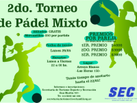 2do. Toreneo de Padel Mixto