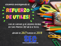 REFUERZO DE UTILES ESCOLARES