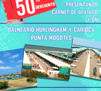 50% de descuento en carpas en Mar del Plata!